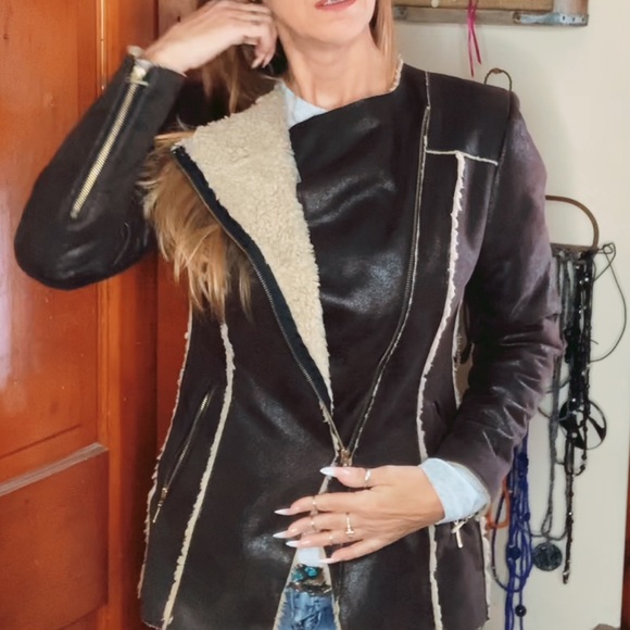 Rampage Faux Leather Jacket - Picture 9 of 13